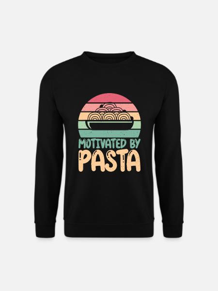 Pasta Lover Gifts - Unisex Sweatshirt - black