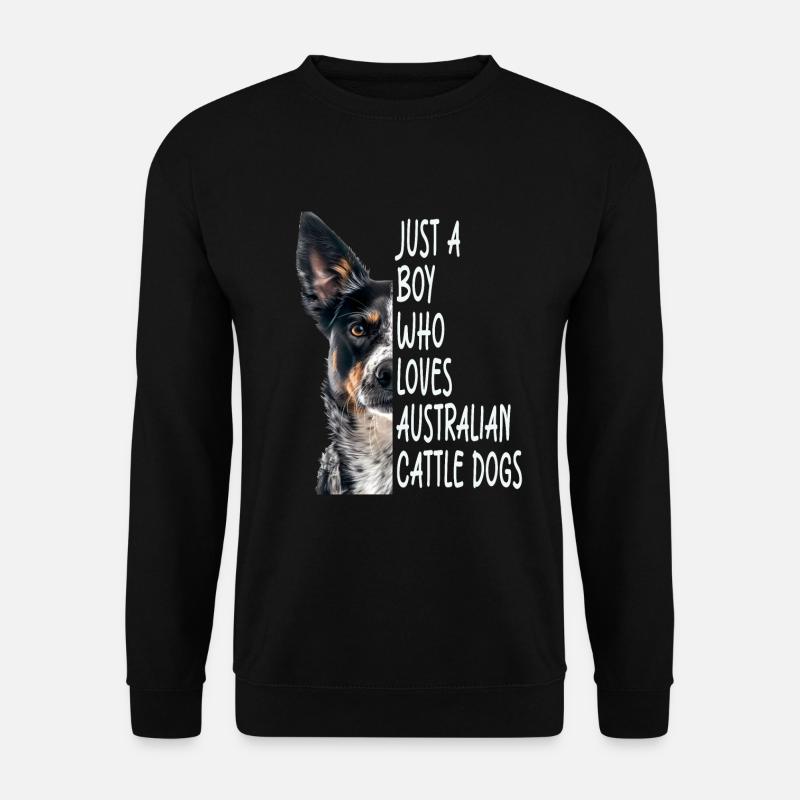 Bouvier australien - Sweat-shirt Unisexe - noir