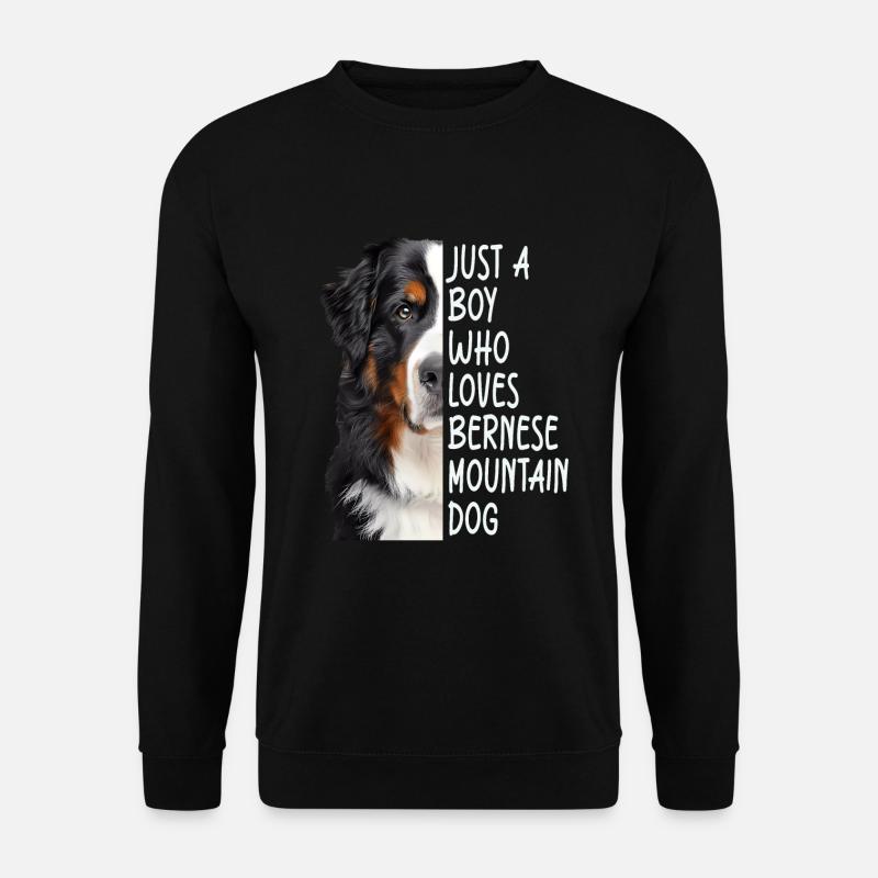 Bouvier bernois - Sweat-shirt Unisexe - noir