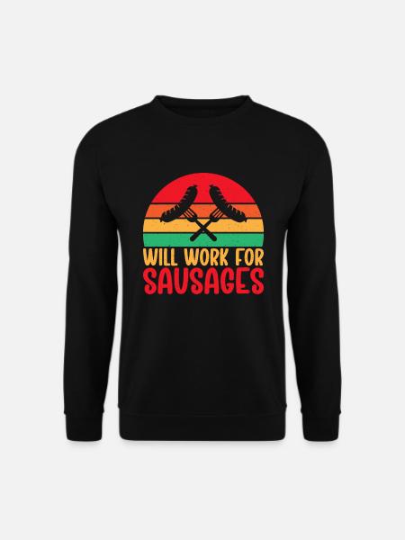 Sausage Lover - Unisex Sweatshirt - black