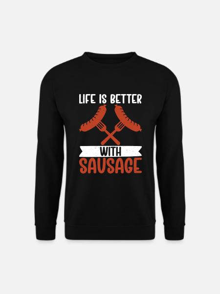 Sausage Lover - Unisex Sweatshirt - black