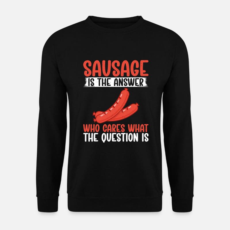 Sausage Lover - Unisex Pullover - Schwarz