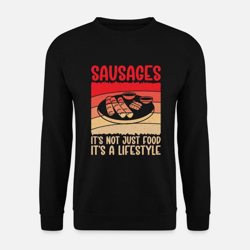 Sausage Lover - Unisex Pullover - Schwarz