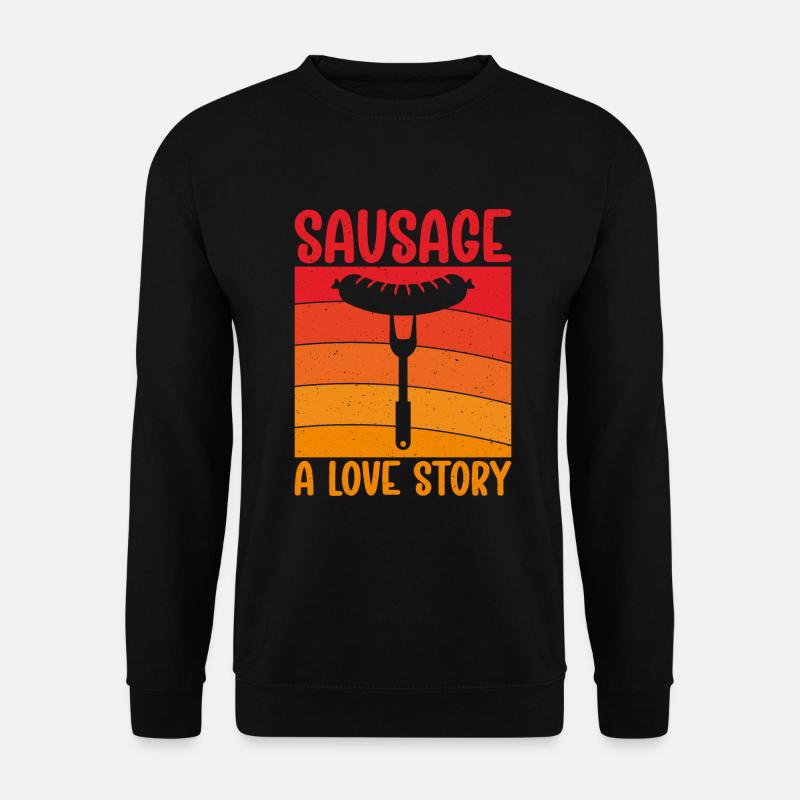 Sausage Lover - Unisex Sweatshirt - black