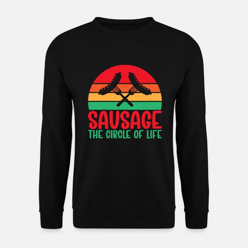 Sausage Lover - Unisex Pullover - Schwarz