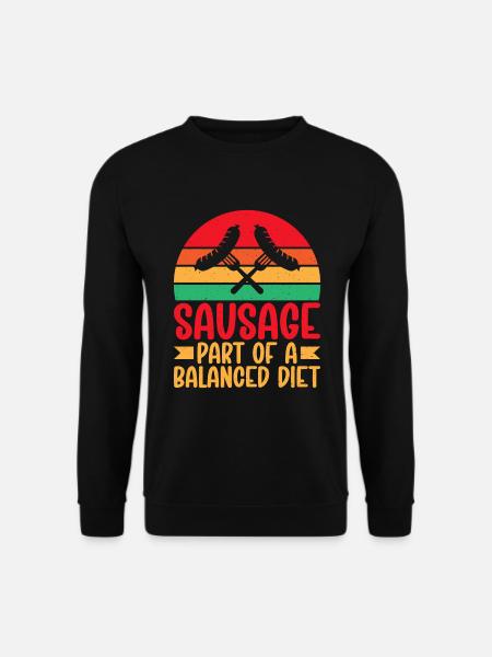 Sausage Lover - Unisex Sweatshirt - black