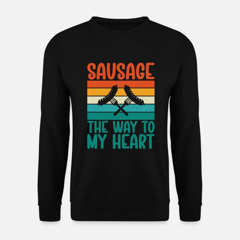 Sausage Lover - Unisex Sweatshirt - black