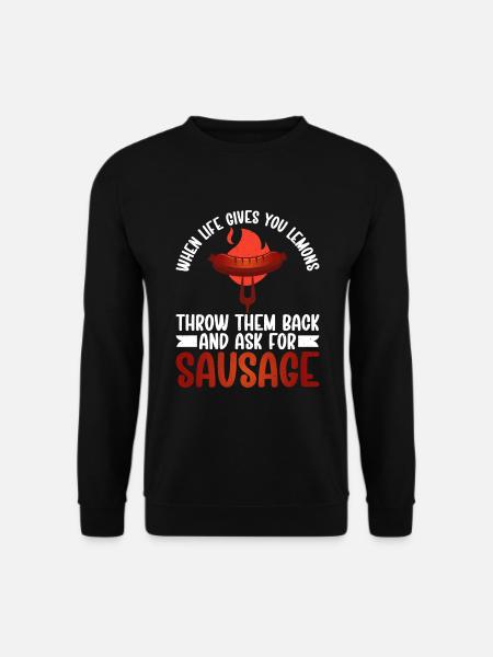 Sausage Lover - Unisex Sweatshirt - black
