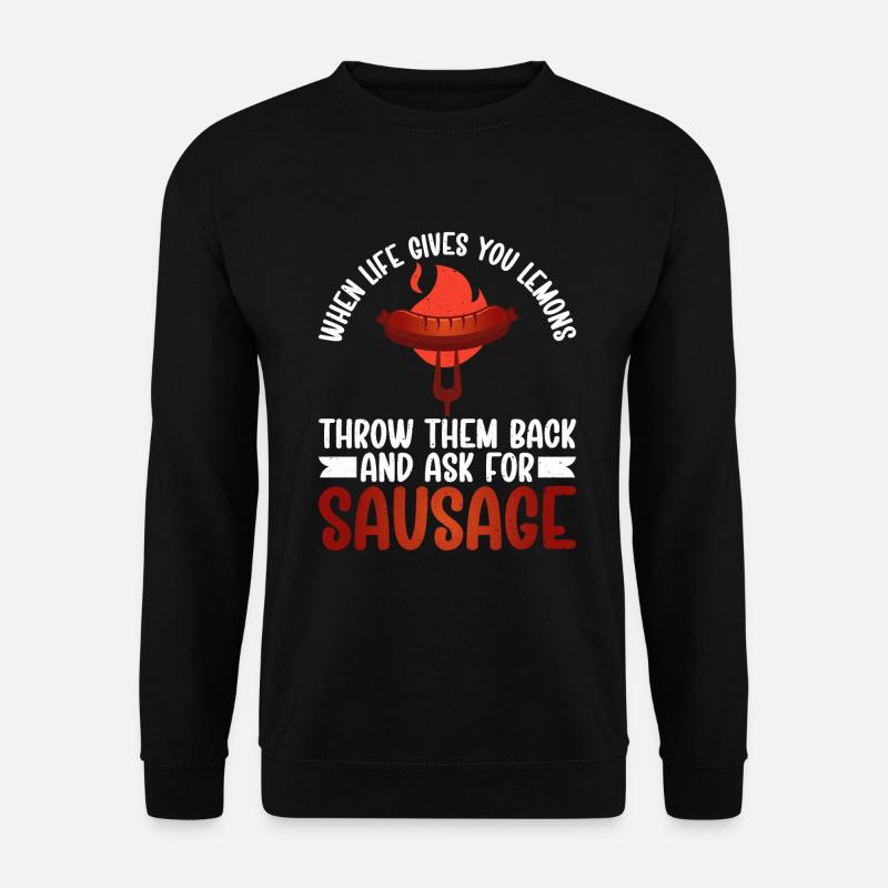 Sausage Lover - Unisex Pullover - Schwarz