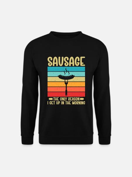 Sausage Lover - Unisex Sweatshirt - black