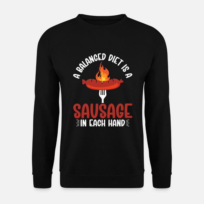 Sausage Lover - Unisex Pullover - Schwarz