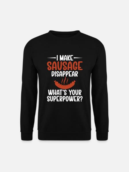 Sausage Lover - Unisex Sweatshirt - black