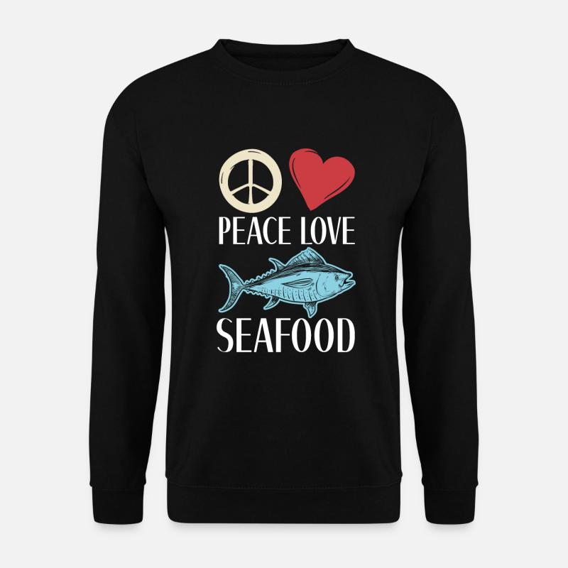 Seafood Lover Gift - Unisex Sweatshirt - black