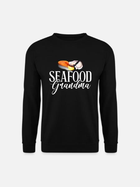Seafood Lover Gift - Unisex Sweatshirt - black