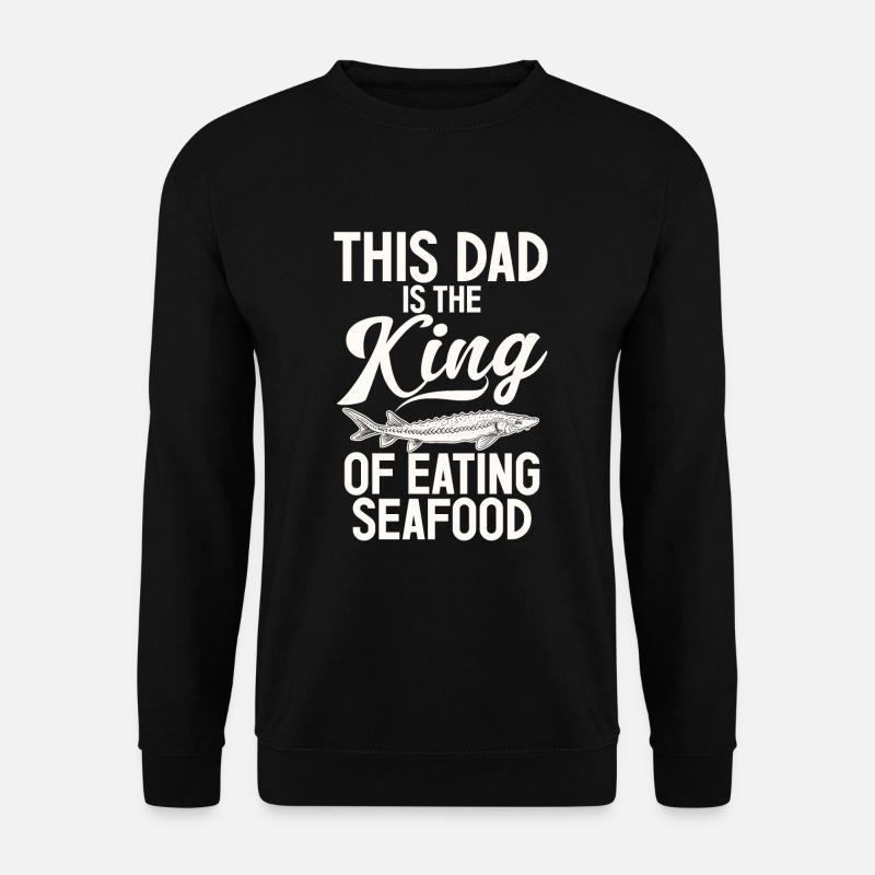 Seafood Lover Gift - Unisex Sweatshirt - black