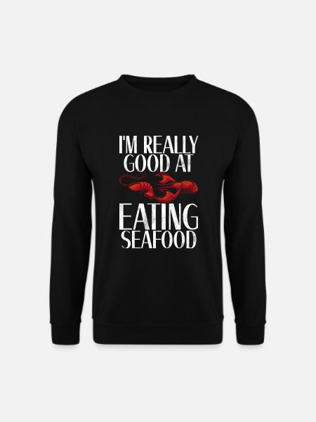 Seafood Lover Gift - Unisex Sweatshirt - black