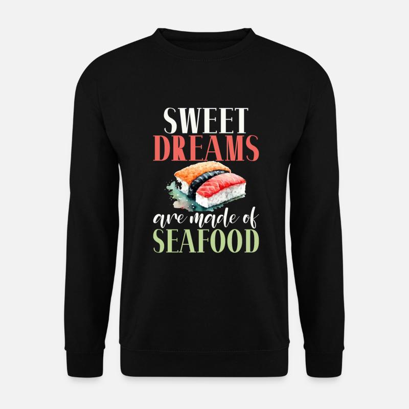 Seafood Lover Gift - Unisex Sweatshirt - black