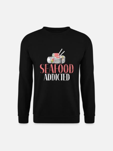 Seafood Lover Gift - Unisex Sweatshirt - black