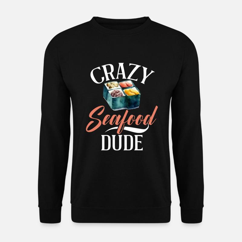 Seafood Lover Gift - Unisex Sweatshirt - black