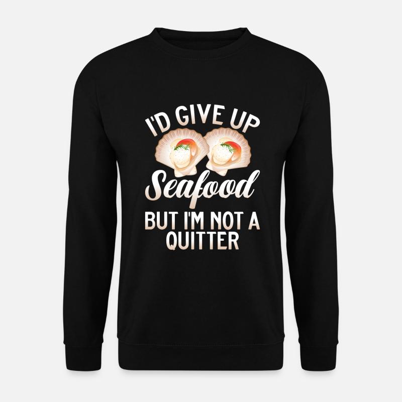 Seafood Lover Gift - Unisex Sweatshirt - black