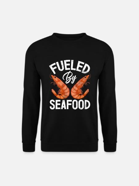 Seafood Lover Gift - Unisex Sweatshirt - black