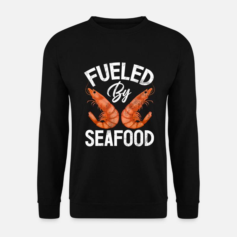 Seafood Lover Gift - Unisex Sweatshirt - black