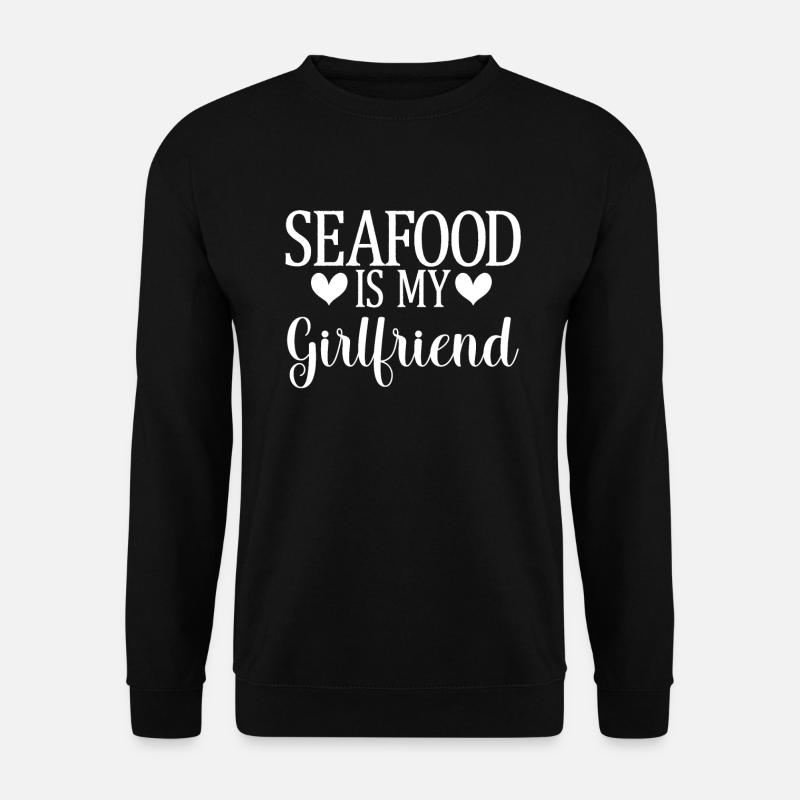Seafood Lover Gift - Unisex Pullover - Schwarz