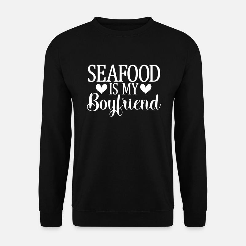 Seafood Lover Gift - Unisex Sweatshirt - black