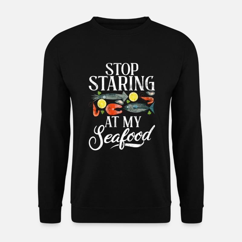 Seafood Lover Gift - Unisex Sweatshirt - black