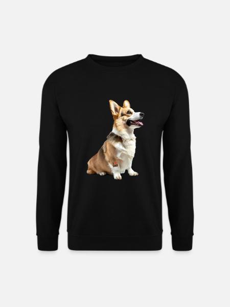 Terrier Welsh Dad - Unisex Sweatshirt - black