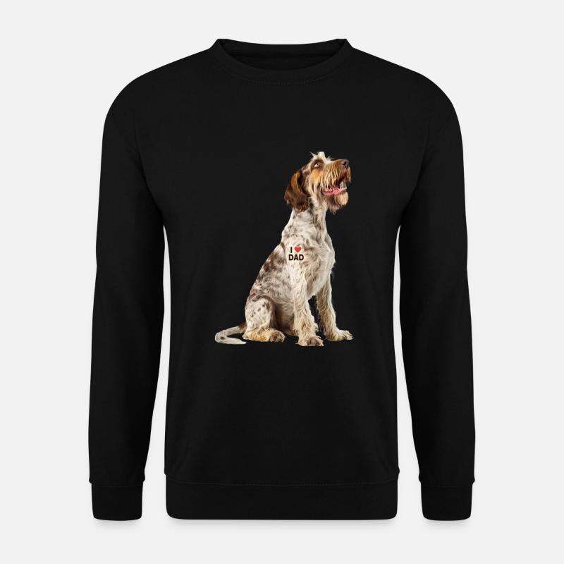 Italiano Spinone Sapa - Unisex Sweatshirt - black