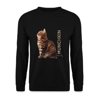Munchkin - Sweat-shirt Unisexe - noir - Devant - Alina (178cm) & Michal (187cm)