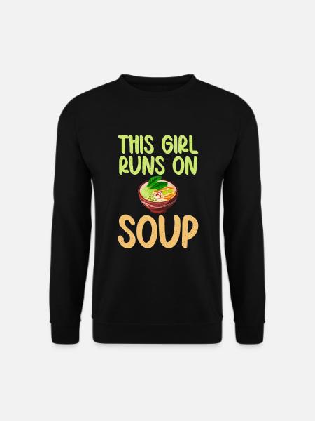 Soup Lovers Gifts - Unisex Sweatshirt - black