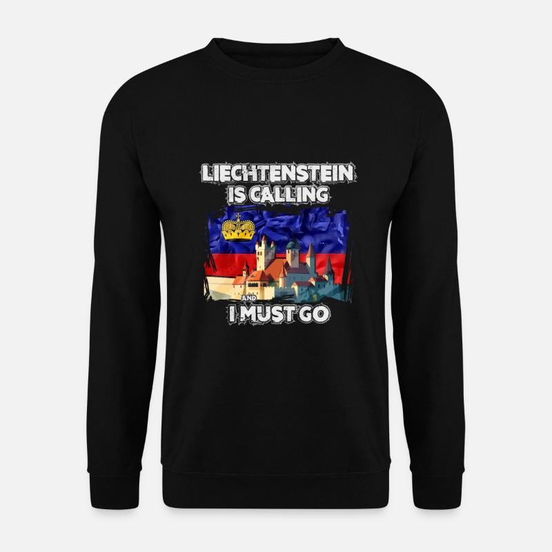 Liechtenstein - Unisex Pullover - Schwarz