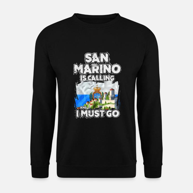 San Marino - Unisex Pullover - Schwarz