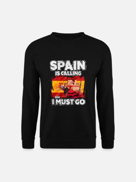 Espagne - Sweat-shirt Unisexe - noir