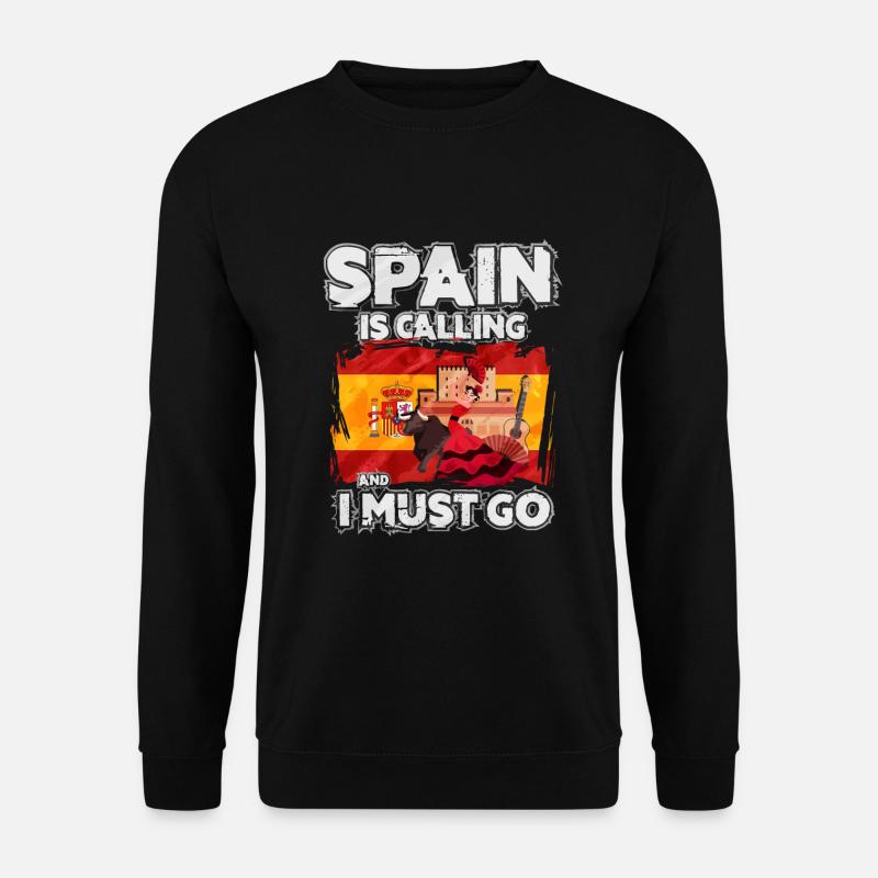 Spain - Unisex Sweatshirt - black