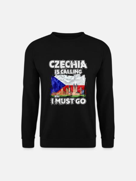 Tchéquie - Sweat-shirt Unisexe - noir