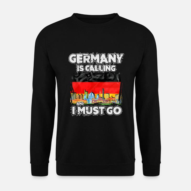Deutschland - Unisex Pullover - Schwarz
