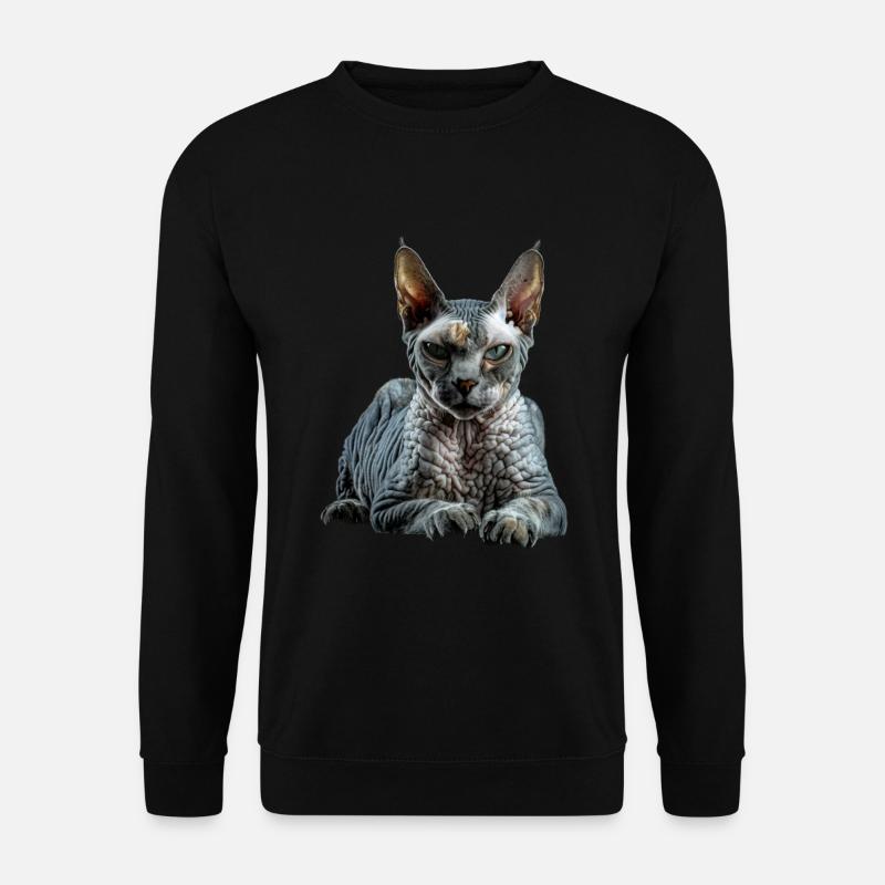 Devon Rex - Sweat-shirt Unisexe - noir