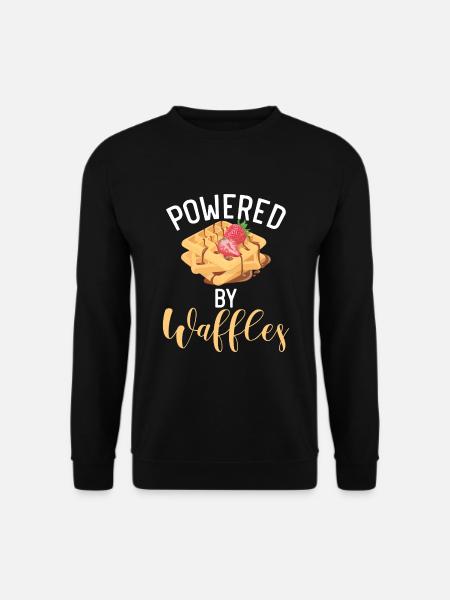Waffle Lover Gifts - Unisex Sweatshirt - black