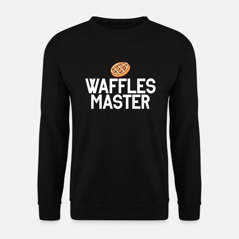 Waffle Lover Gifts - Unisex Sweatshirt - black