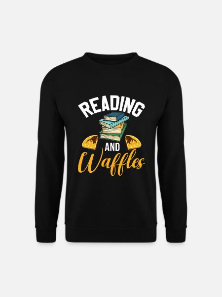 Waffle Lover Gifts - Unisex Sweatshirt - black