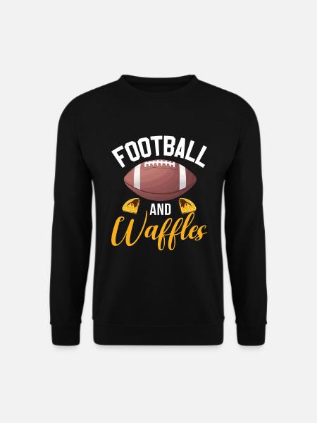 Waffle Lover Gifts - Unisex Sweatshirt - black