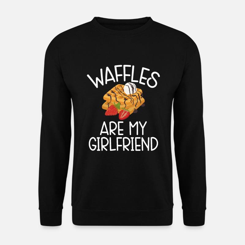 Waffle Lover Gifts - Unisex Sweatshirt - black