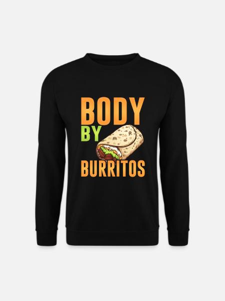 Burrito Gift - Unisex Sweatshirt - black
