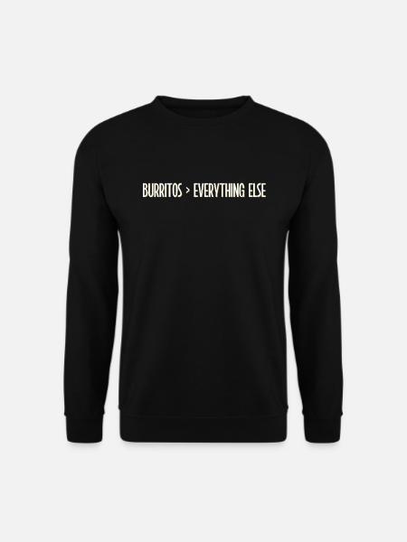 Burrito Gift - Unisex Sweatshirt - black