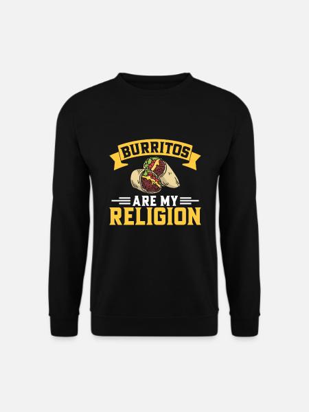 Burrito Gift - Unisex Sweatshirt - black