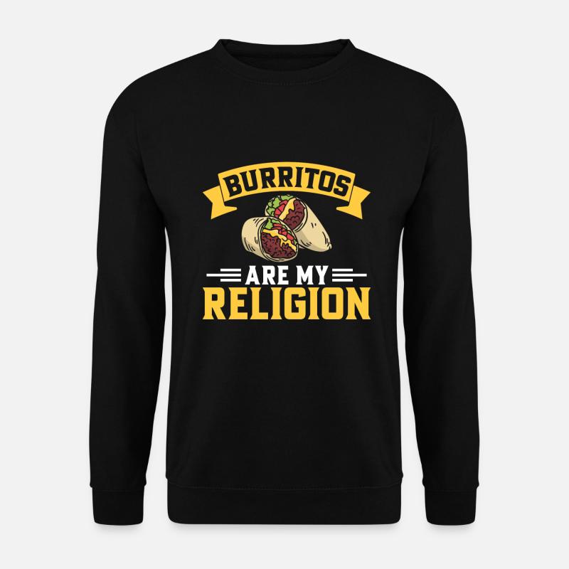 Burrito Gift - Unisex Pullover - Schwarz