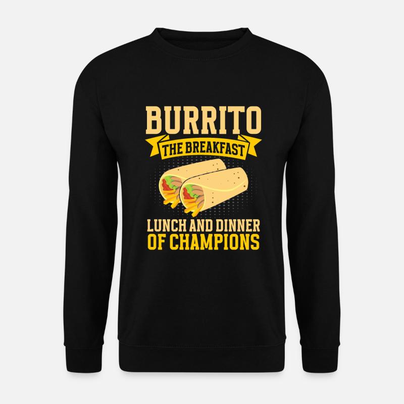 Burrito Gift - Unisex Sweatshirt - black